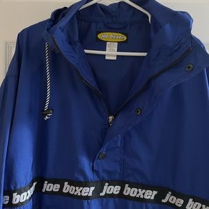 JOE BOXER ROYAL BLUE WINDBREAKER